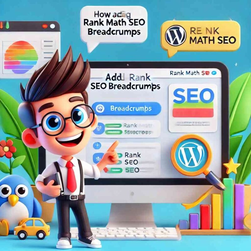 Chèn Breadcrumbs của Rank Math SEO